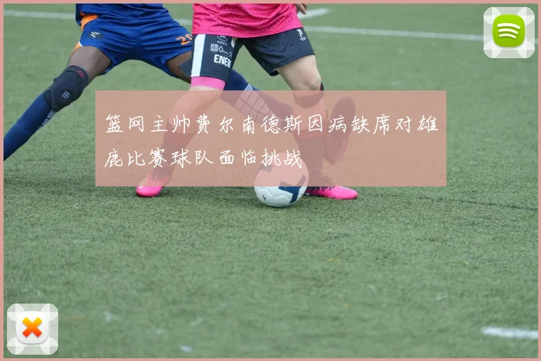 篮网主帅费尔南德斯因病缺席对雄鹿比赛球队面临挑战
